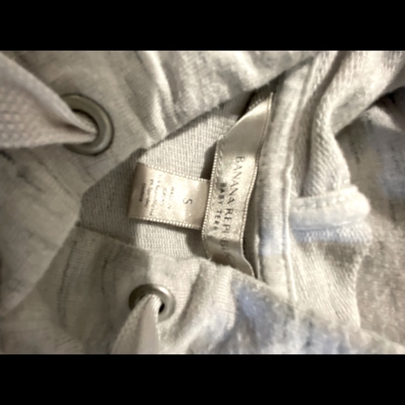 Banana Republic baby Terry Hoodie Heather Beige - Picture 4 of 4
